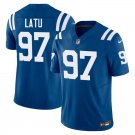 Indianapolis Colts #97 Laiatu Latu Royal Blue Limited Stitched Jersey