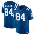 Indianapolis Colts #84 Tyler Warren Royal Blue Limited Stitched Jersey