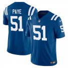 Indianapolis Colts #51 Kwity Paye Royal Blue Limited Stitched Jersey