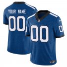 Indianapolis Colts #00 Custom Name And Number Royal Indiana Nights Limited Stitched Jersey