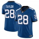 Indianapolis Colts #28 Jonathan Taylor Royal Indiana Nights Limited Stitched Jersey