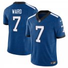 Indianapolis Colts #7 Charvarius Ward Royal Indiana Nights Limited Stitched Jersey