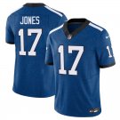 Indianapolis Colts #17 Daniel Jones Royal Indiana Nights Limited Stitched Jersey