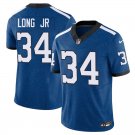 Indianapolis Colts #34 David Long Jr Royal Indiana Nights Limited Stitched Jersey