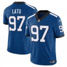Indianapolis Colts #97 Laiatu Latu Royal Indiana Nights Limited Stitched Jersey