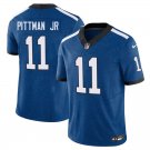 Indianapolis Colts #11 Michael Pittman Jr Royal Indiana Nights Limited Stitched Jersey