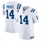 Indianapolis Colts #14 Alec Pierce White Limited Stitched Jersey