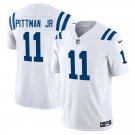 Indianapolis Colts #11 Michael Pittman Jr White Limited Stitched Jersey
