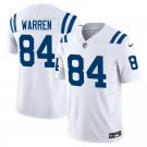 Indianapolis Colts #84 Tyler Warren White Limited Stitched Jersey