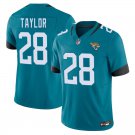 Jacksonville Jaguars #28 Fred Taylor Teal Limited Stitched Jersey