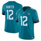 Jacksonville Jaguars #12 Travis Hunter Teal Limited Stitched Jersey
