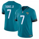 Jacksonville Jaguars #7 Brian Thomas Jr Teal Limited Stitched Jersey