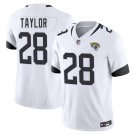 Jacksonville Jaguars #28 Fred Taylor White Limited Stitched Jersey