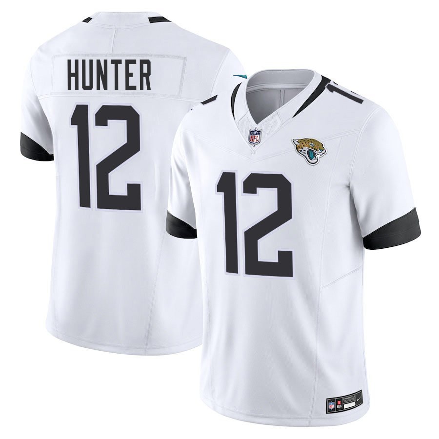 Jacksonville Jaguars #12 Travis Hunter White Limited Stitched Jersey