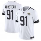 Jacksonville Jaguars #91 Arik Armstead White Limited Stitched Jersey