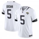 Jacksonville Jaguars #5 Dyami Brown White Limited Stitched Jersey