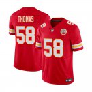 Kansas City Chiefs #58 Derrick Thomas Red Limited Stitched Jersey