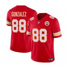 Kansas City Chiefs #88 Tony Gonzalez Red Limited Stitched Jersey