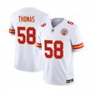 Kansas City Chiefs #58 Derrick Thomas White Limited Stitched Jersey