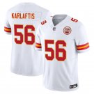 Kansas City Chiefs #56 George Karlaftis White Limited Stitched Jersey
