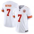 Kansas City Chiefs #7 Harrison Butker White Limited Stitched Jersey