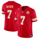 Kansas City Chiefs #7 Harrison Butker Red Limited Stitched Jersey