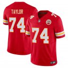 Kansas City Chiefs #74 Jawaan Taylor Red Limited Stitched Jersey
