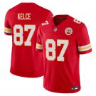 Kansas City Chiefs #87 Travis Kelce Red Limited Stitched Jersey