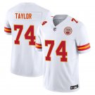 Kansas City Chiefs #74 Jawaan Taylor White Limited Stitched Jersey