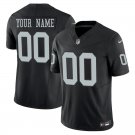 Las Vegas Raiders #00 Custom Name And Number Black Limited Stitched Jersey