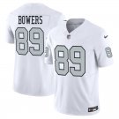 Las Vegas Raiders #89 Brock Bowers White Rush Limited Stitched Jersey