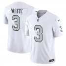 Las Vegas Raiders #3 Zamir White White Rush Limited Stitched Jersey