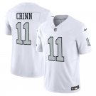 Las Vegas Raiders #11 Jeremy Chinn White Rush Limited Stitched Jersey