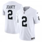 Las Vegas Raiders #2 Ashton Jeanty White Limited Stitched Jersey