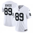 Las Vegas Raiders #89 Brock Bowers White Limited Stitched Jersey