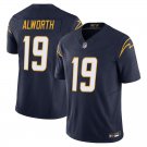 Los Angeles Chargers #19 Lance Alworth Navy Limited Stitched Jersey