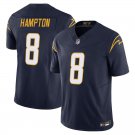 Los Angeles Chargers #8 Omarion Hampton Navy Limited Stitched Jersey
