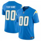 Los Angeles Chargers #00 Custom Name And Number Powder Blue Limited Stitched Jersey