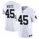 Las Vegas Raiders #45 Devin White White Limited Stitched Jersey