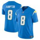 Los Angeles Chargers #8 Omarion Hampton Powder Blue Limited Stitched Jersey