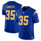 Los Angeles Chargers #35 Raheim Sanders Royal Blue Limited Stitched Jersey