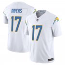 Los Angeles Chargers #17 Philip Rivers White Limited Stitched Jersey