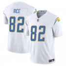 Los Angeles Chargers #82 Brenden Rice White Limited Stitched Jersey