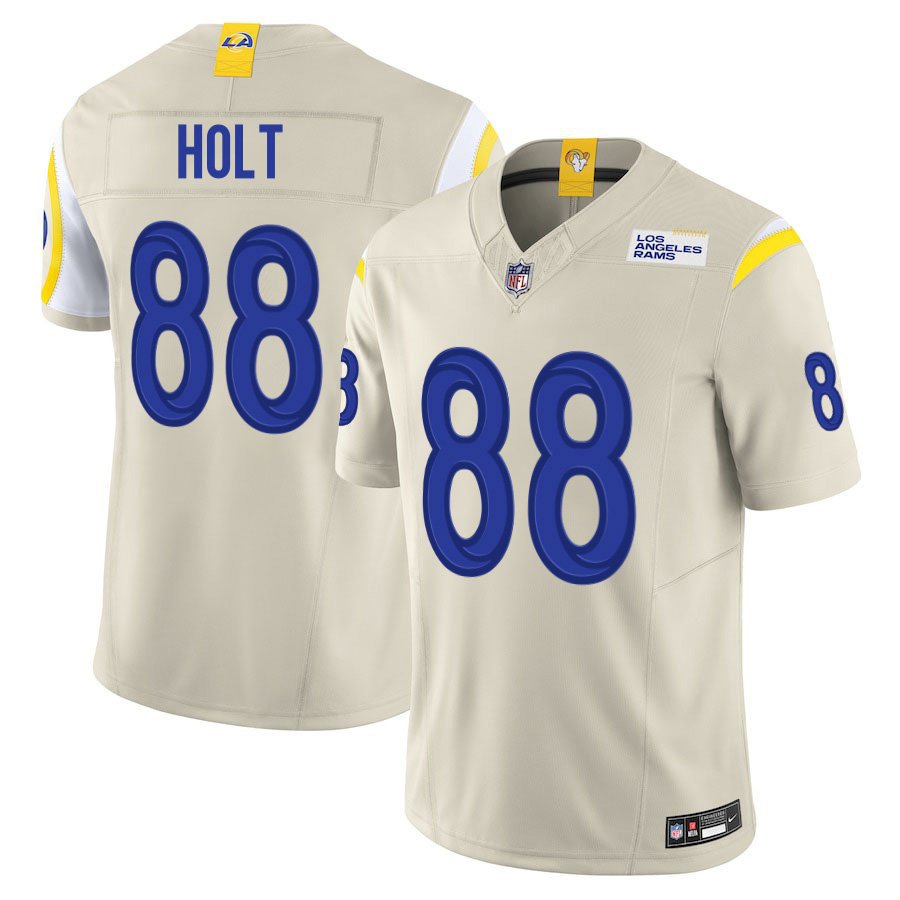 Los Angeles Rams #88 Torry Holt Bone Limited Stitched Jersey