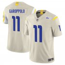 Los Angeles Rams #11 Jimmy Garoppolo Bone Limited Stitched Jersey