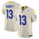 Los Angeles Rams #13 Stetson Bennett Bone Limited Stitched Jersey