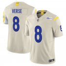 Los Angeles Rams #8 Jared Verse Bone Limited Stitched Jersey