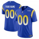 Los Angeles Rams #00 Custom Name And Number Royal Blue Limited Stitched Jersey