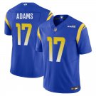 Los Angeles Rams #17 Davante Adams Royal Blue Limited Stitched Jersey