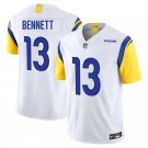 Los Angeles Rams #13 Stetson Bennett White Limited Stitched Jersey